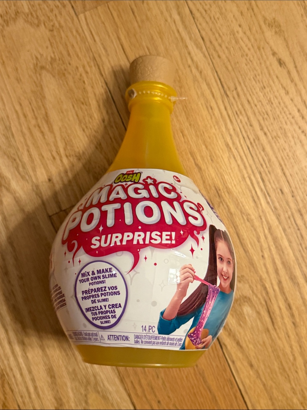 Oosh Magic Potions Surprise! Kids Toy Slime Kit - Yellow